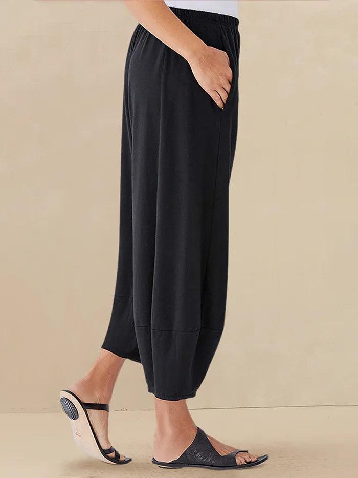 100% Linen Crop Pants RORY – LINTICO