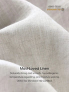 100% LINEN PUFF SLEEVE DRAWSTRING WAIST MAXI DRESS MILLY