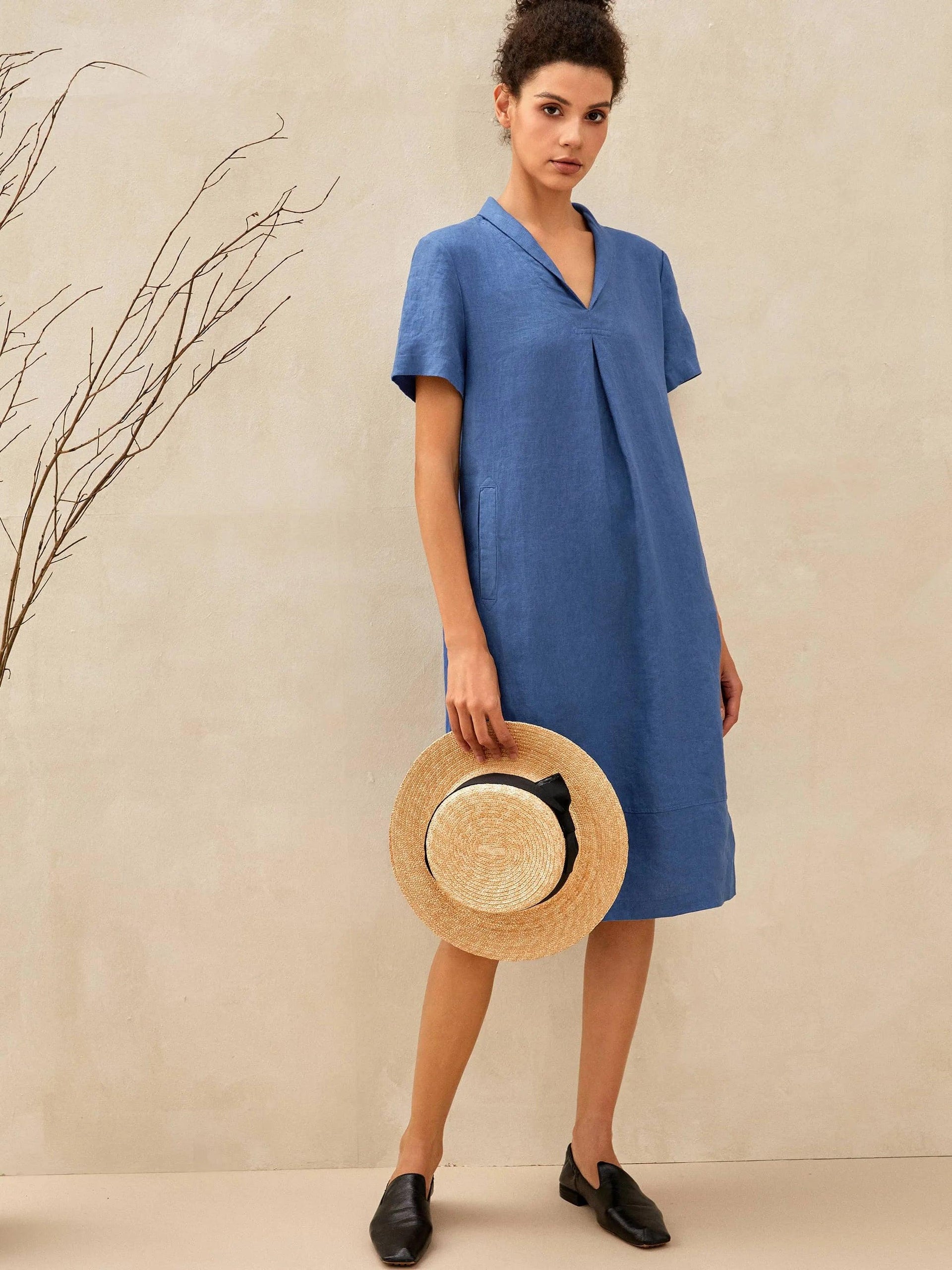 red summer dress midi Elegant Red Midi Dress - All Dresses