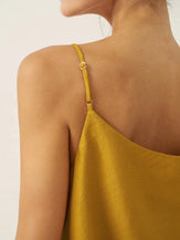 100% Linen Beaded Hem Camisole Bree by LINTICO for women