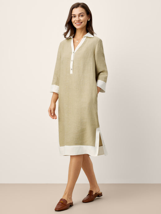 100% Linen Dress Shirt JOANNA