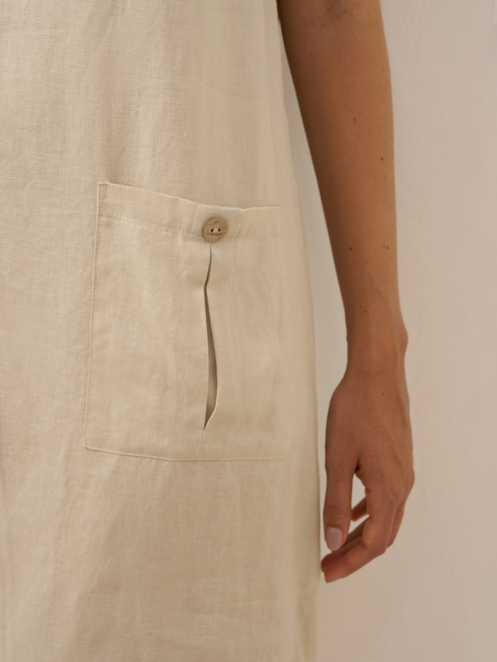noa noa linen dress NOA LINEN DRESS