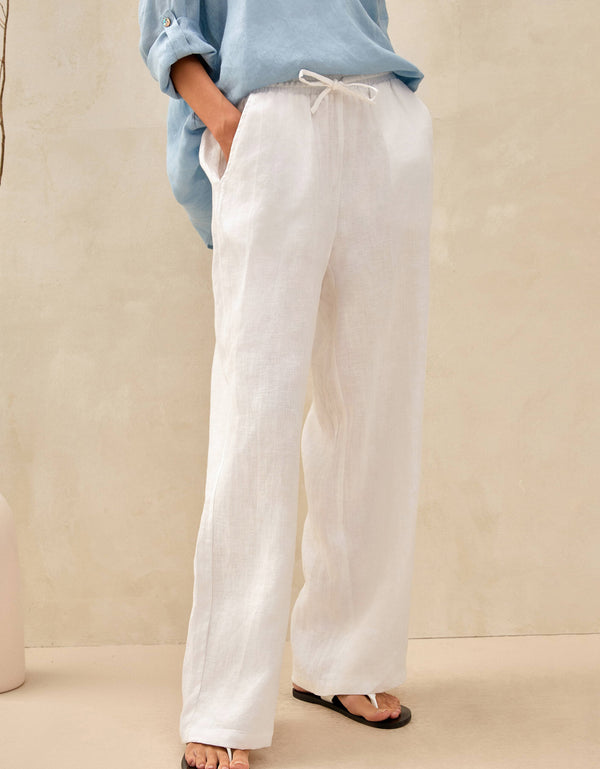 100% Linen Classic Pants LYON