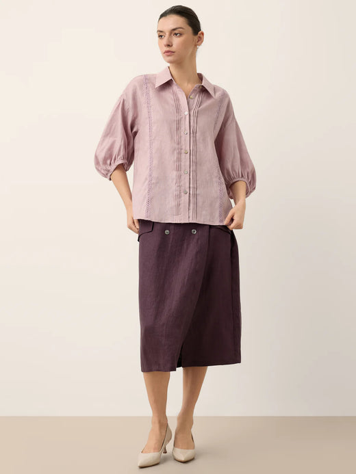 100% Linen Dress Shirt JOANNA
