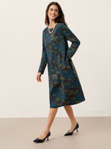 LINTICO women's cotton outfit with midi dress and mini dress