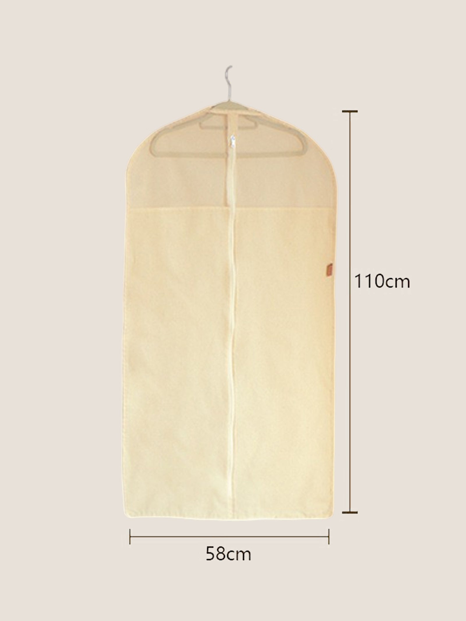 Linen Cotton Clear Window Dust-Proof Storage Bags by LINTICO for women