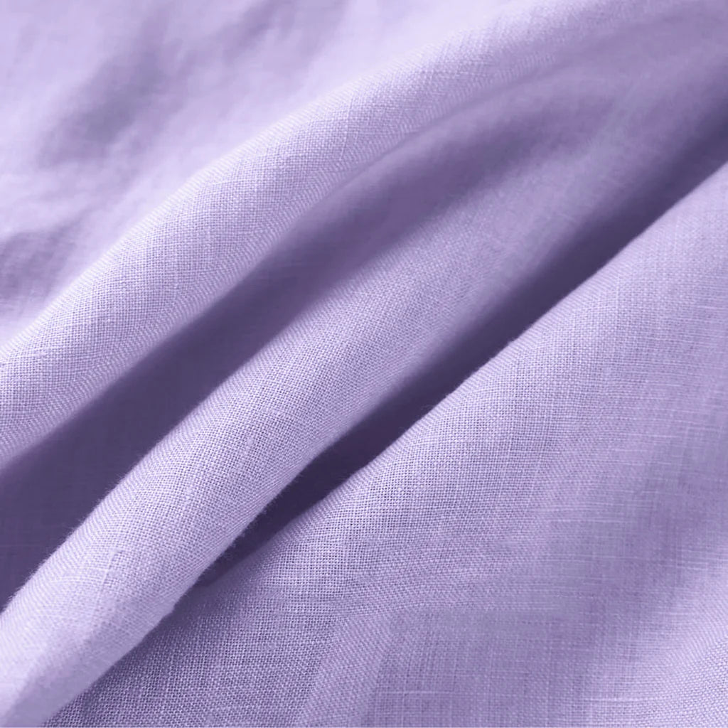 Everyday linen dress with easy midi length
