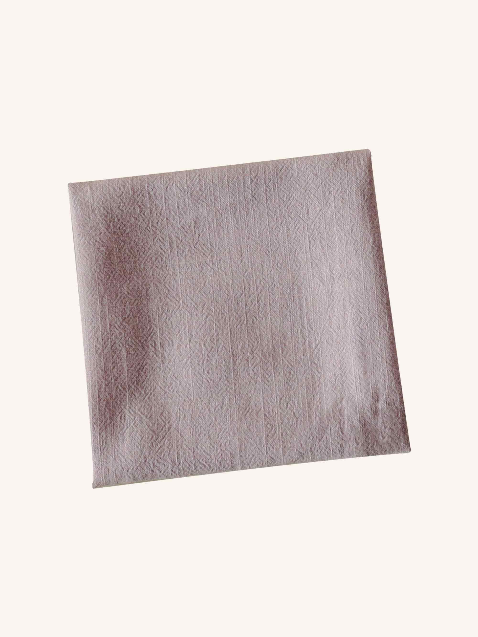 Cotton Linen Napkins Solid Color Placemats Tea Towels - Light Purple / One-Size - ACCESSORIES-Others