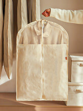 Linen Cotton Clear Window Dust-Proof Storage Bags by LINTICO for women