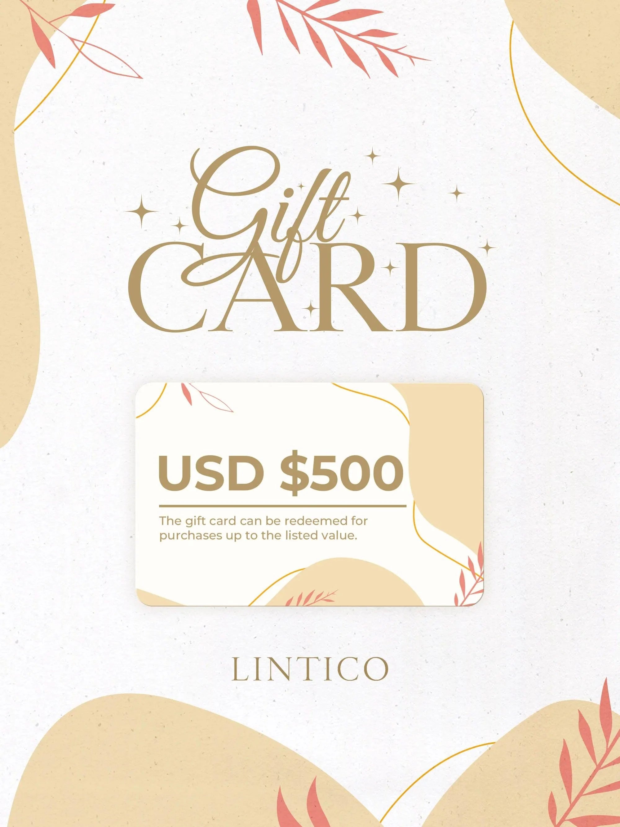 Lintico Gift Card - GIFT CARD