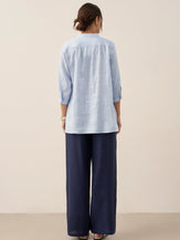 100% Linen Classic Pants LYON by LINTICO for women