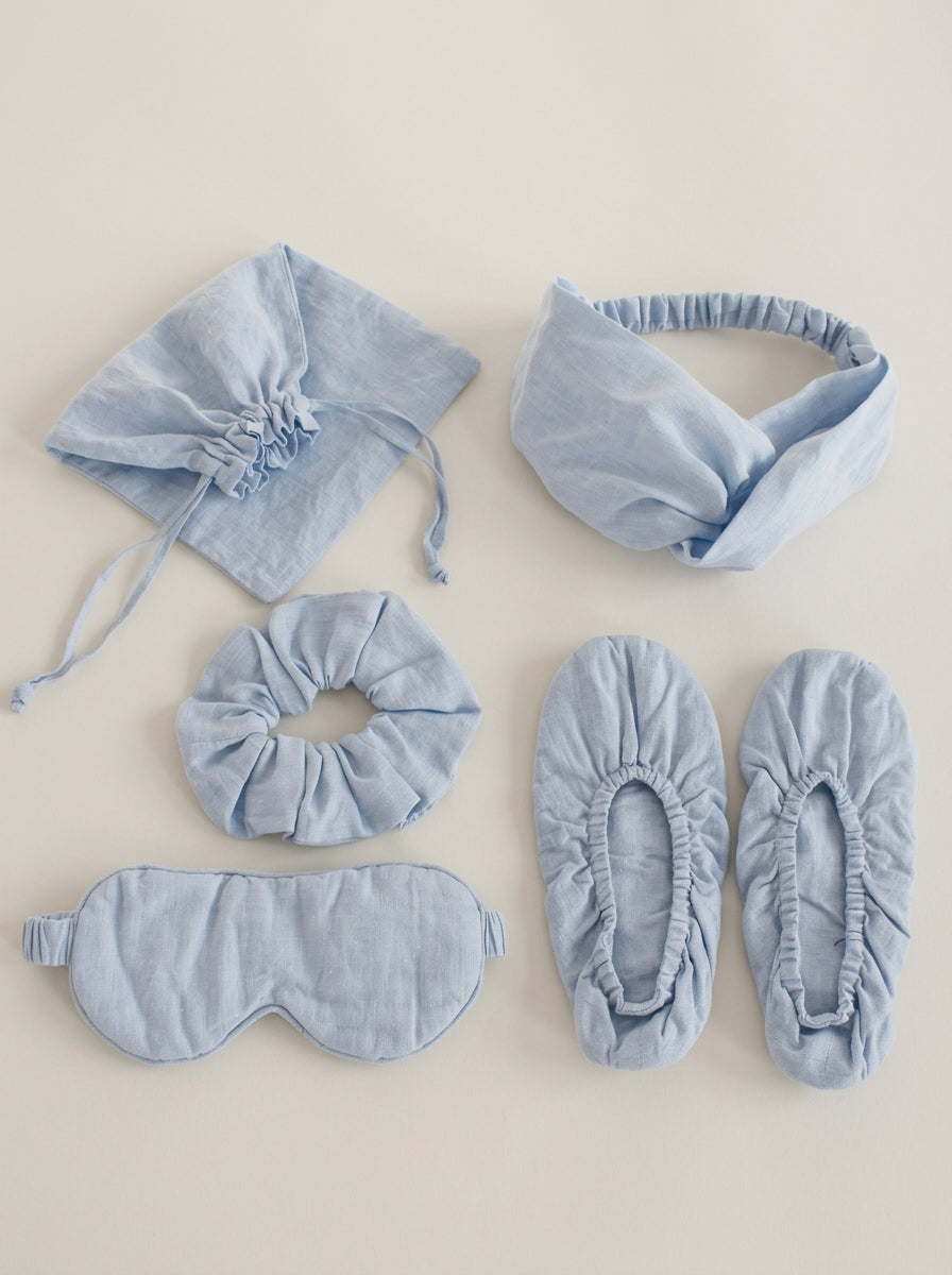 Linen Sleep Travel Comfort Set