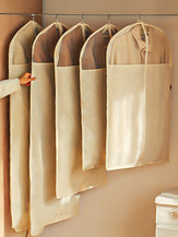 Linen Cotton Clear Window Dust-Proof Storage Bags by LINTICO for women