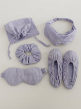 Linen Sleep and Travel Comfort Set by LINTICO for women