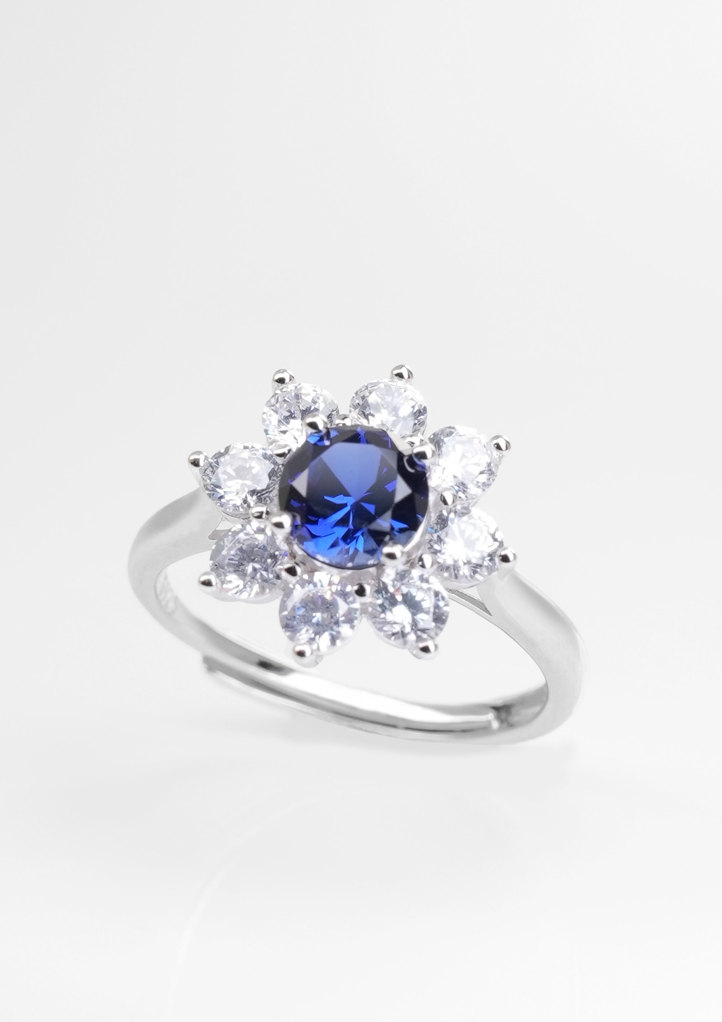 Exquisite Sapphire Ring - Blue Rhyme Starlight - One-Size - ACCESSORIES-Jewelry