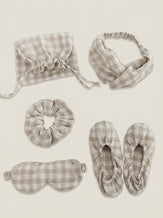 Linen Sleep and Travel Comfort Set by LINTICO for women