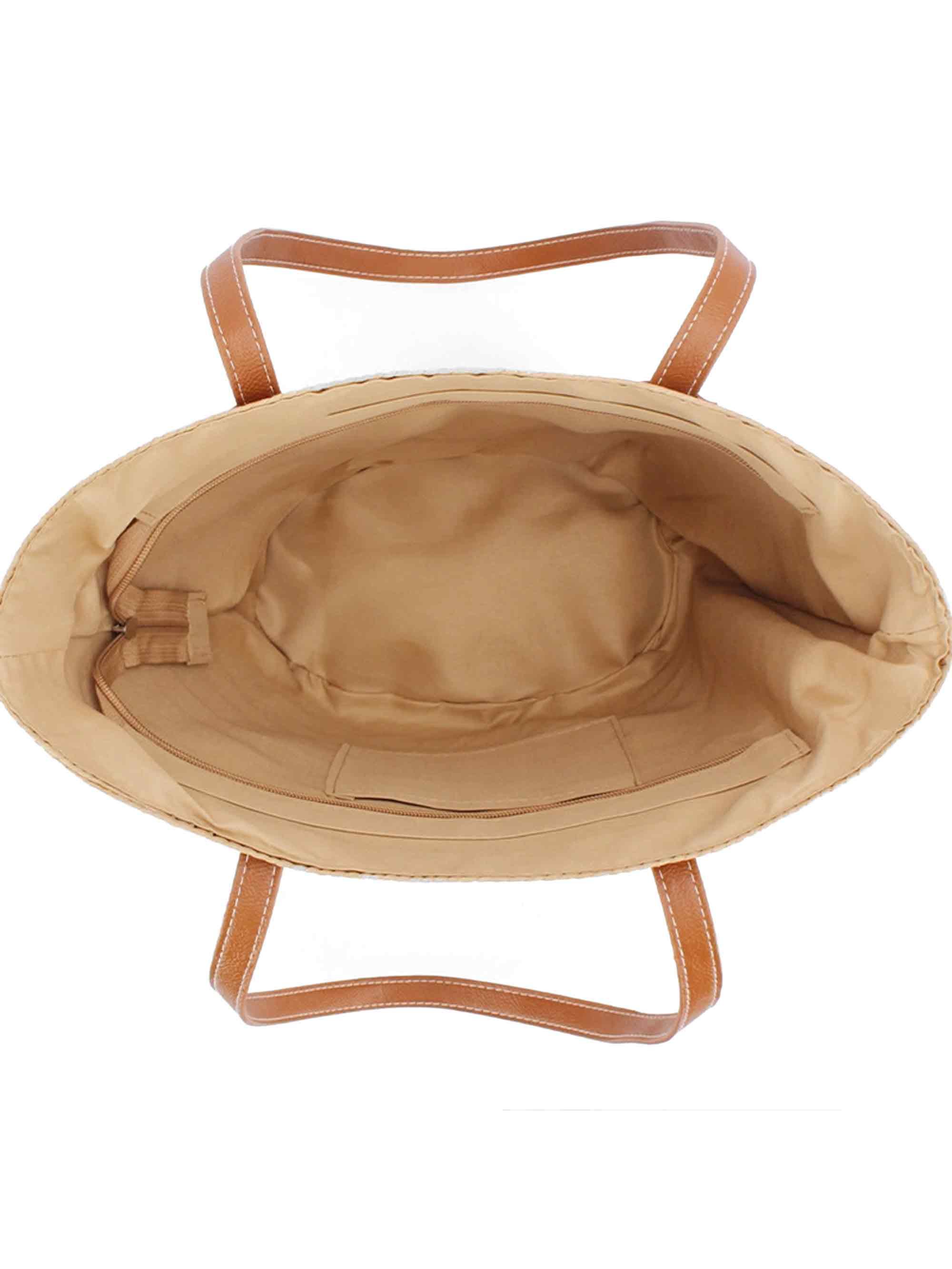 Flat Strap Trapezoid Tote - ACCESSORIES-Bag