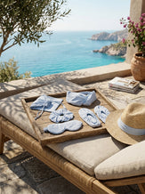Linen Sleep and Travel Comfort Set by LINTICO for women