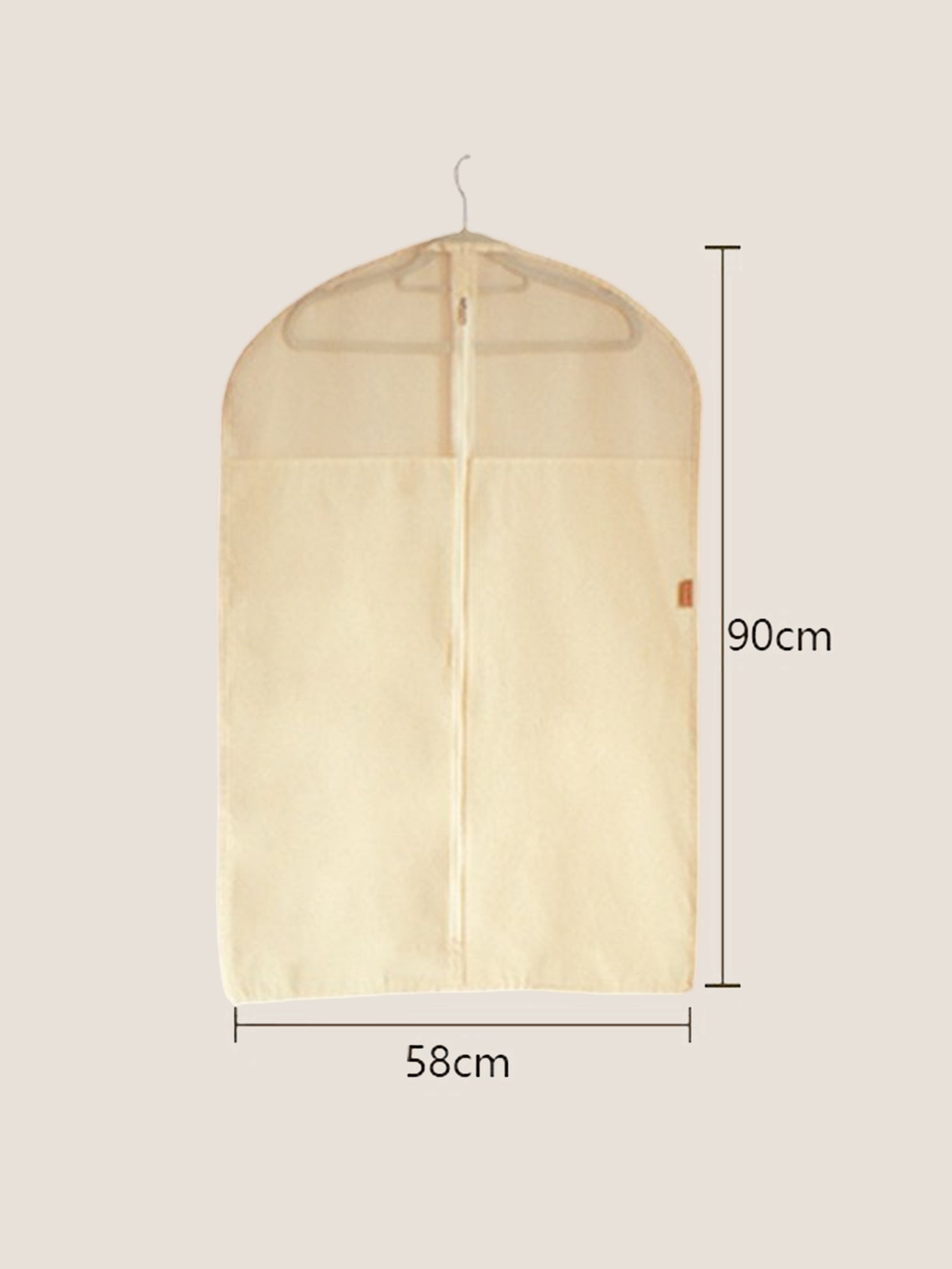 Linen Cotton Clear Window Dust Proof Storage Bags