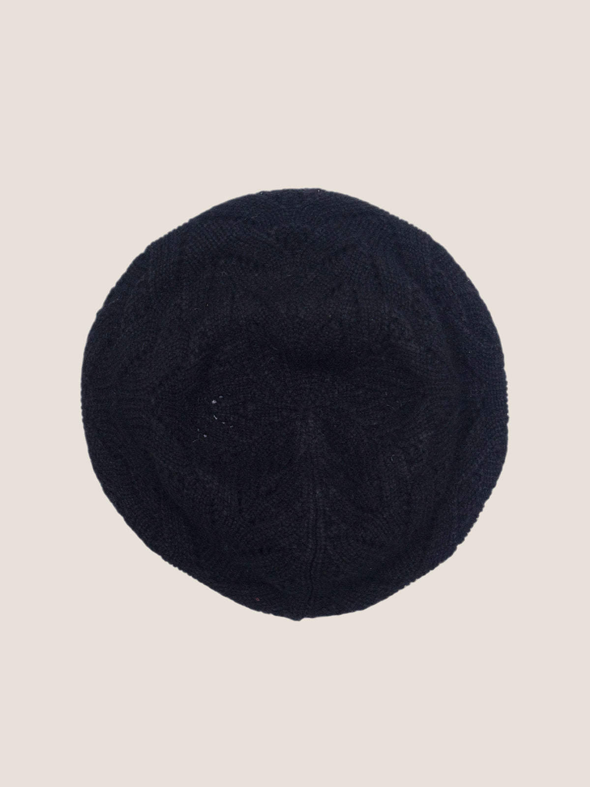 100% Wool Hand Knit Beret
