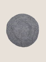 100% Wool Hand-Knit Beret by LINTICO for women