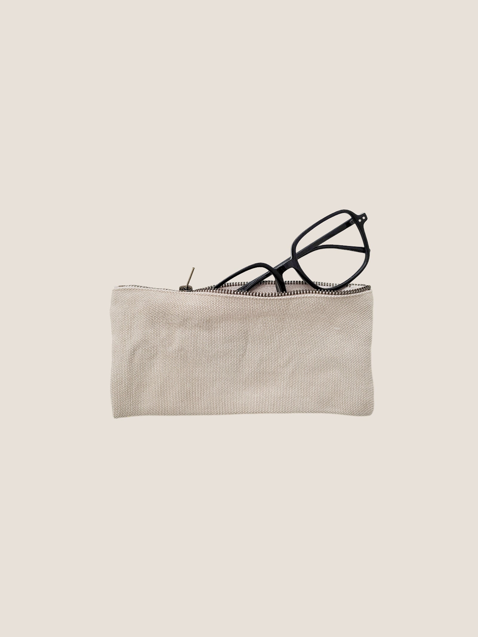 100% Linen Eyeglass Storage Bag by LINTICO for women