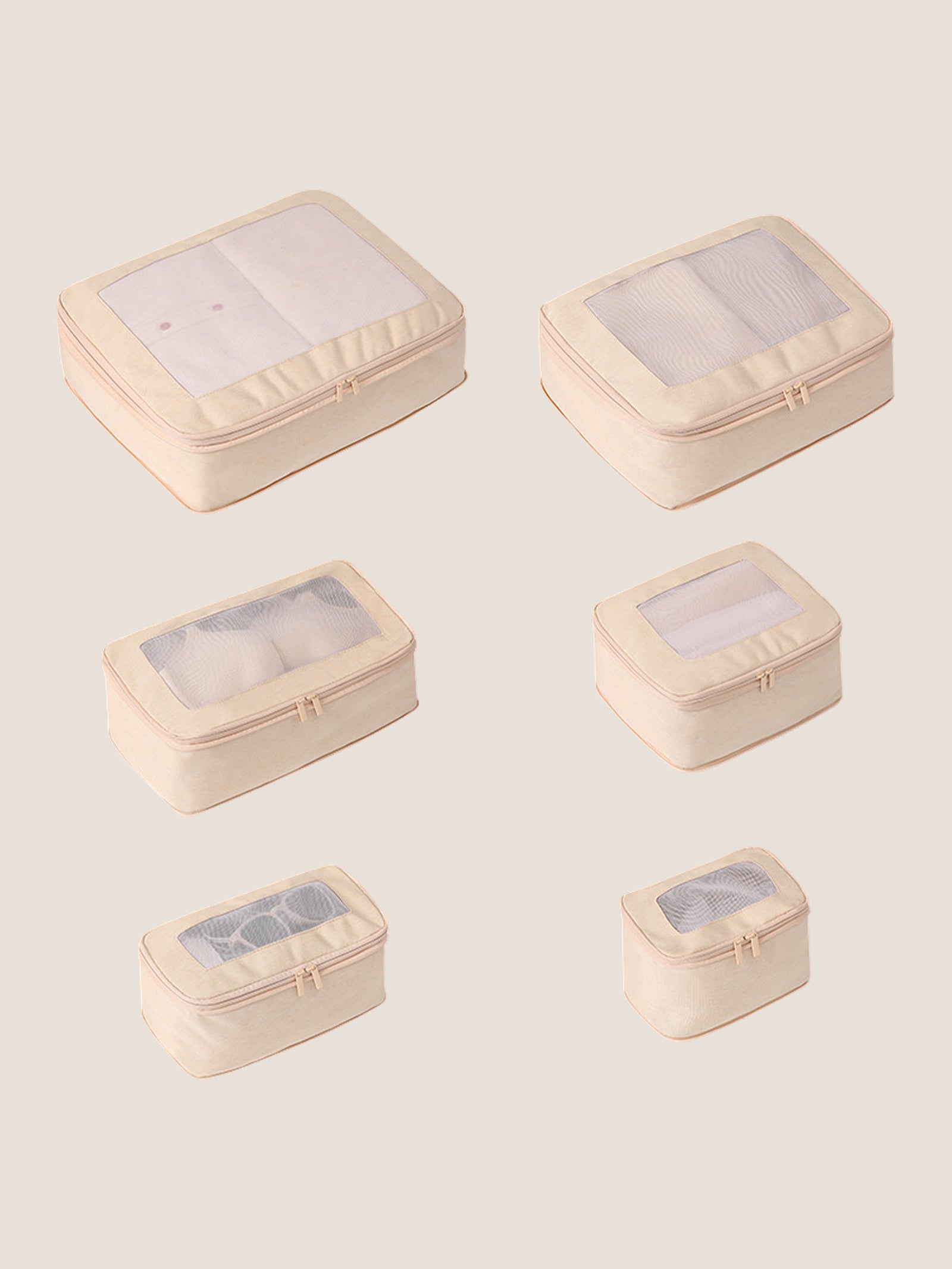 Recycled Silk 6 Piece Travel Toiletry Set