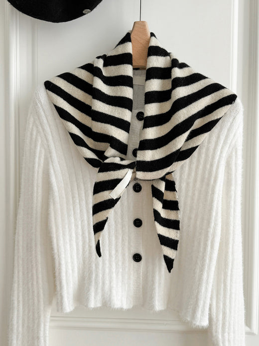 100% Australian Wool Functional Triangle Scarf