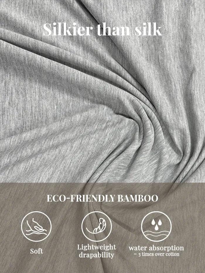 Bamboo Kimono Robe EVE - LOUNGEWEAR-Bamboo PJS