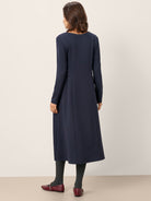 Pleated Waist Midi Dress BEATRICE LINTICO Pleated Waist Midi Dress BEATRICE LINTICO