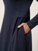 Pleated Waist Midi Dress BEATRICE by LINTICO for women