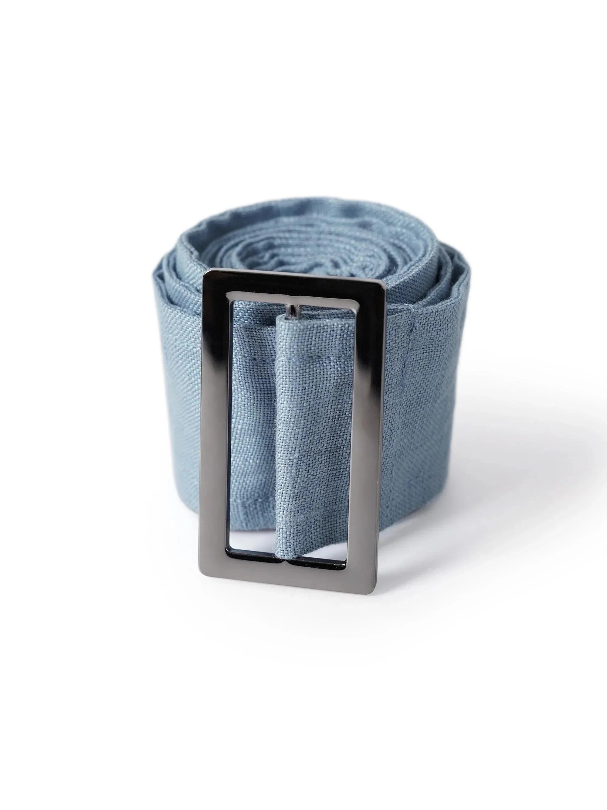 100% Linen Loose Fit Kimono Maxi Dress MADDIE - DRESSES-Linen