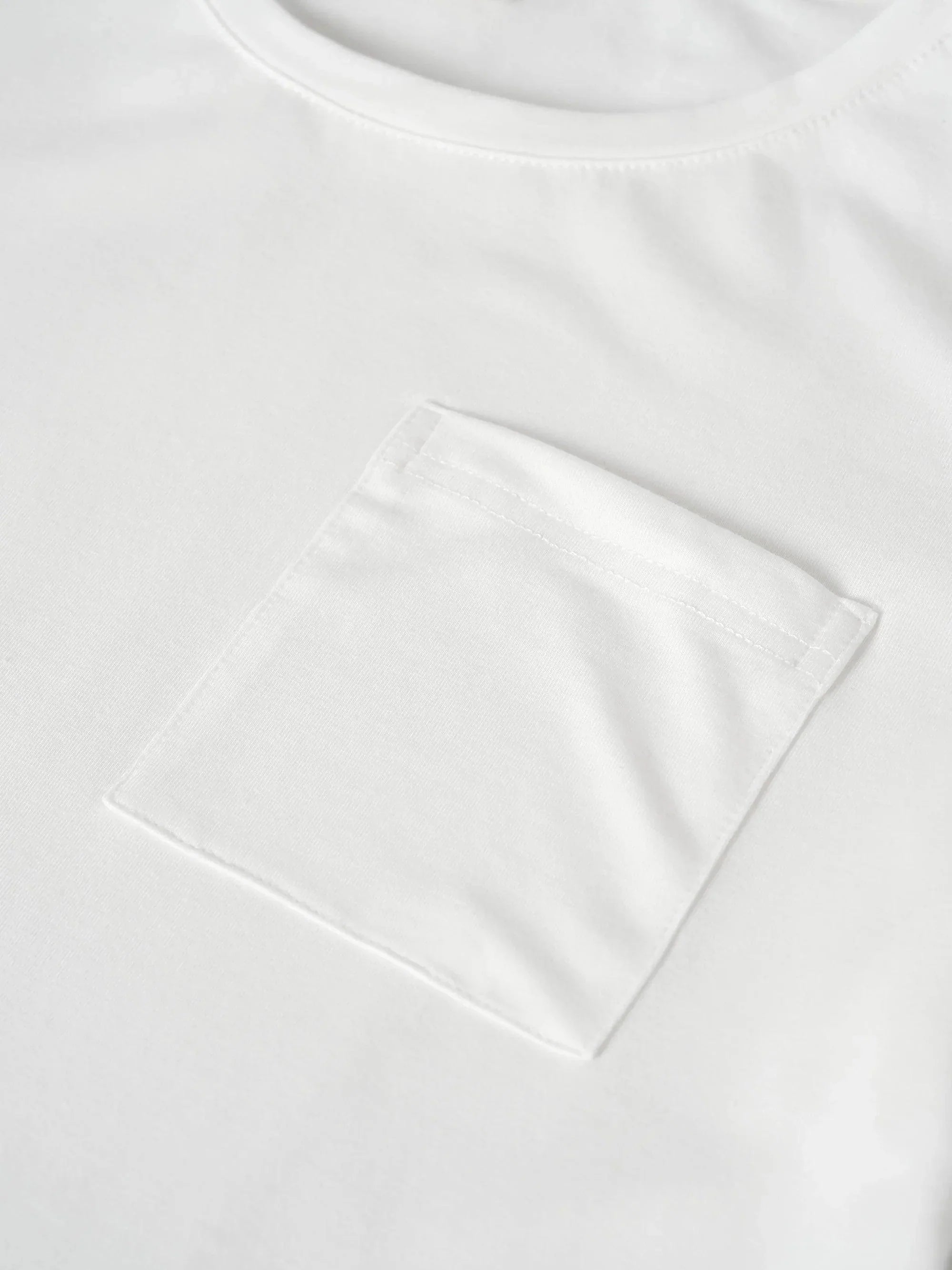 Stretch-Knit Bamboo Classic Basic Tee BELLE - TOPS-Bamboo Tees