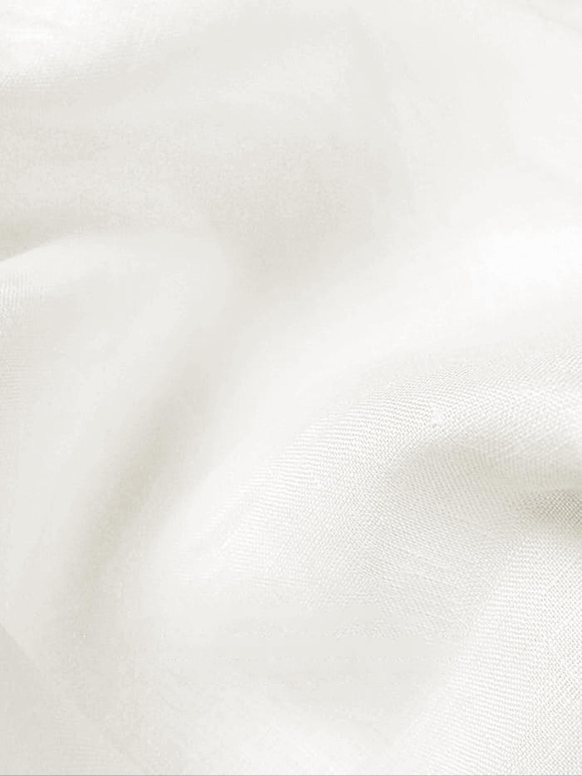 100% Linen Lightweight Fabric Handcraft Material for DIY and Sewing Projects - Optic White / 1 Metre