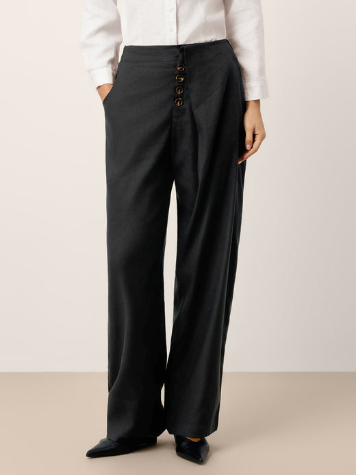 100% Linen Classic Pants LYON