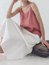Linen Top Sara - tops