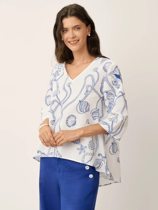 100% Linen Dress Shirt JOANNA