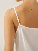 Linen V-Neck Cover-Up and Slip Dress Set CASS by LINTICO for women