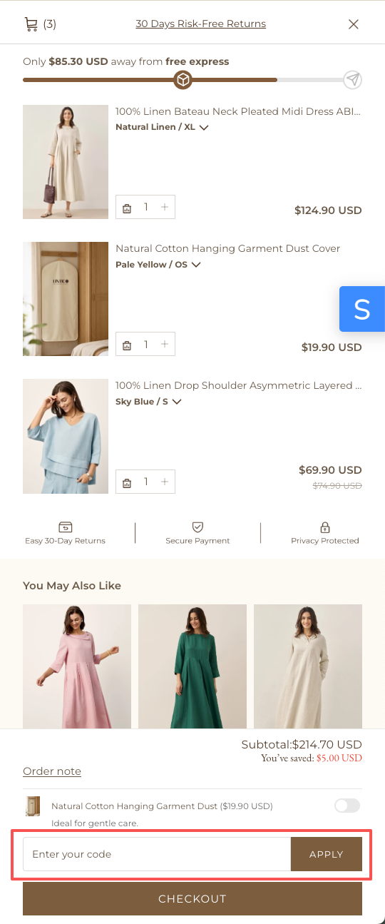 5. How do I remove an item from my shopping cart?