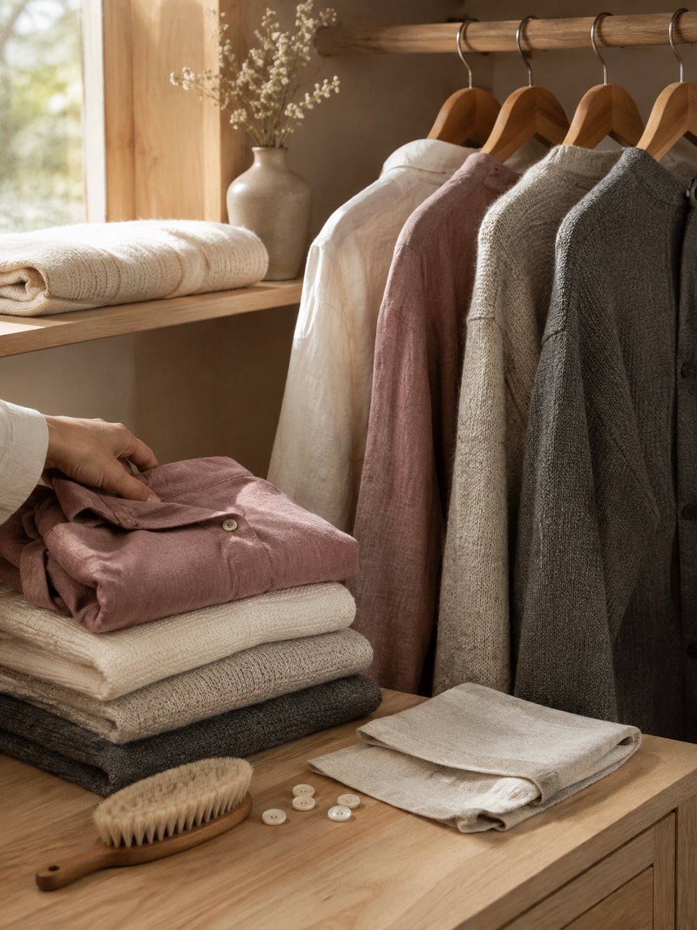 Quiet Lintico editorial linen scene