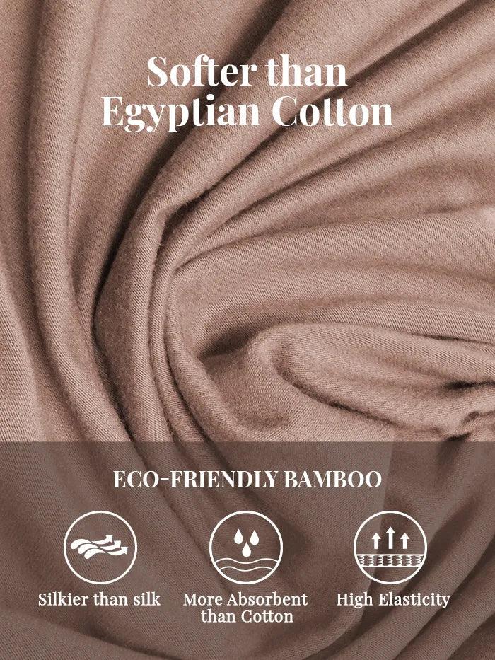 Long Sleeve Bamboo Pajama Set Adeline - LOUNGEWEAR-Bamboo PJS