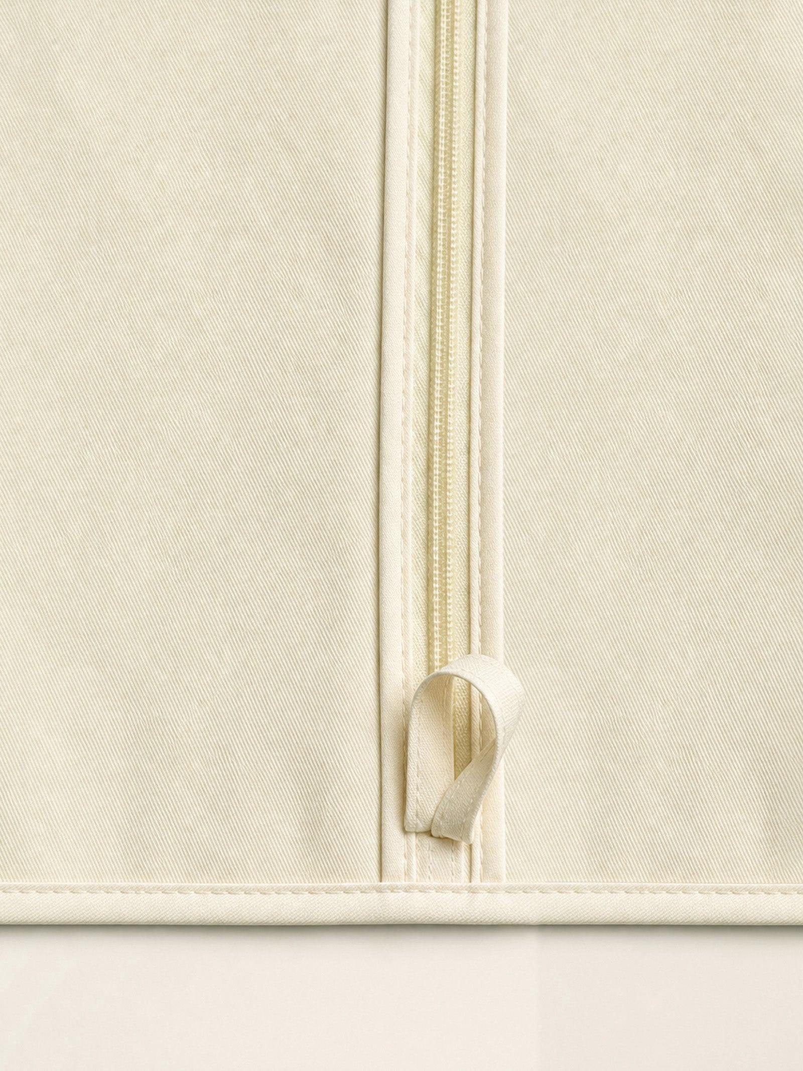 Natural Cotton Hanging Garment Dust Cover by LINTICO