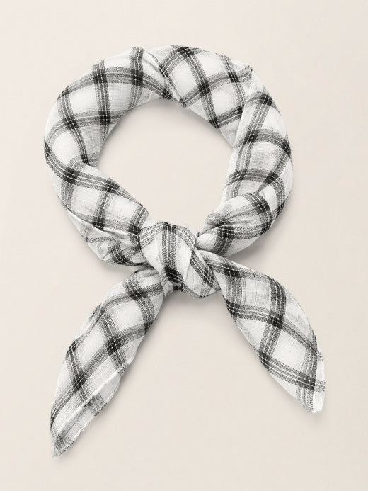 Natural Linen Soft Texture Scarf