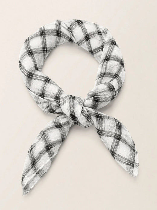 Natural Linen Soft Texture Scarf