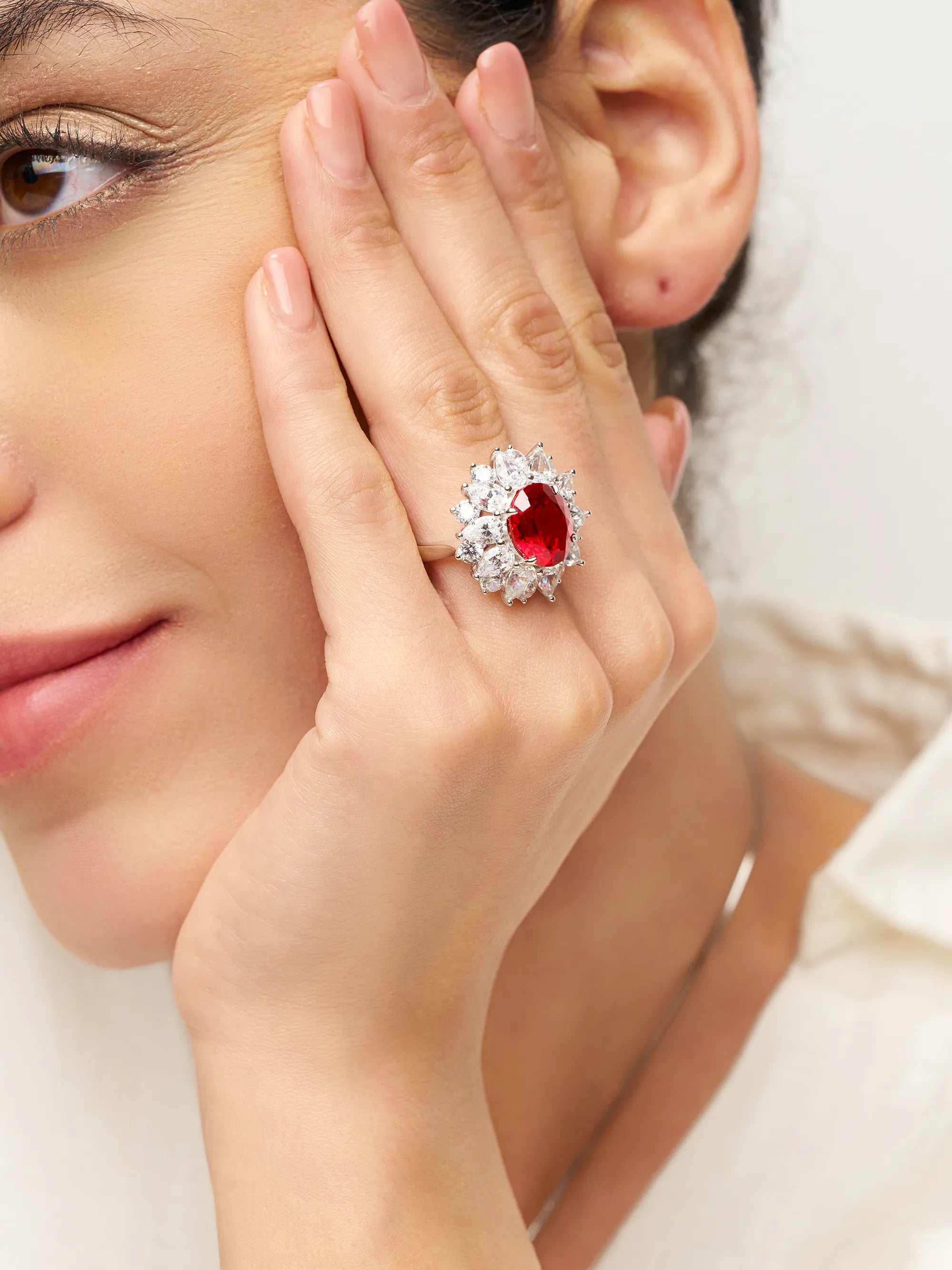 Luxurious Ruby Ring - Crimson Treasure - ACCESSORIES-Jewelry