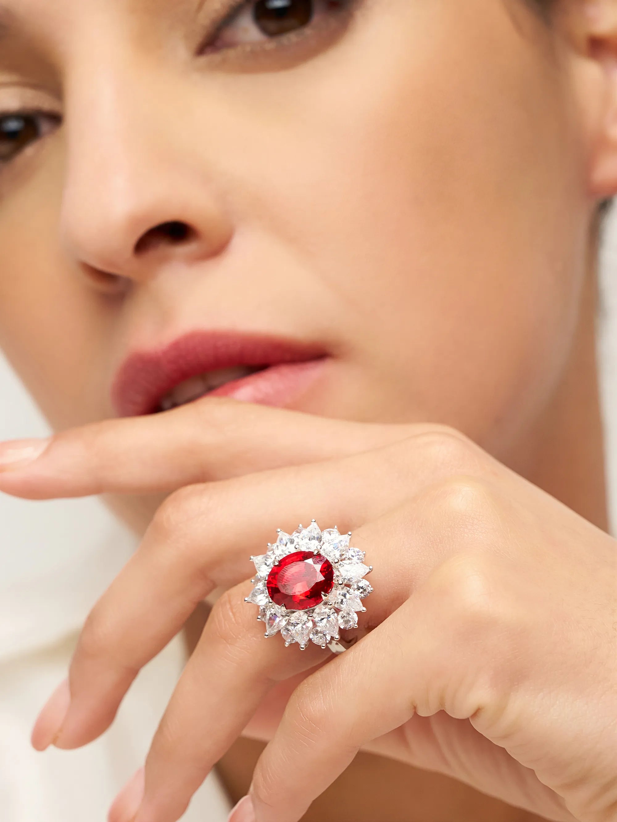 Luxurious Ruby Ring - Crimson Treasure - ACCESSORIES-Jewelry