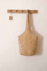 Raffia Straw Bucket Bag Handwoven Structured Shoulder Beach Vacation Bag by LINTICO for women