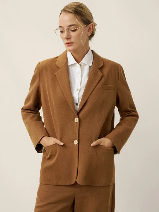 100% Linen Classic Shirt Top SAVANNAH