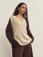 Merino Wool Ribbed Long Cardigan With Pockets