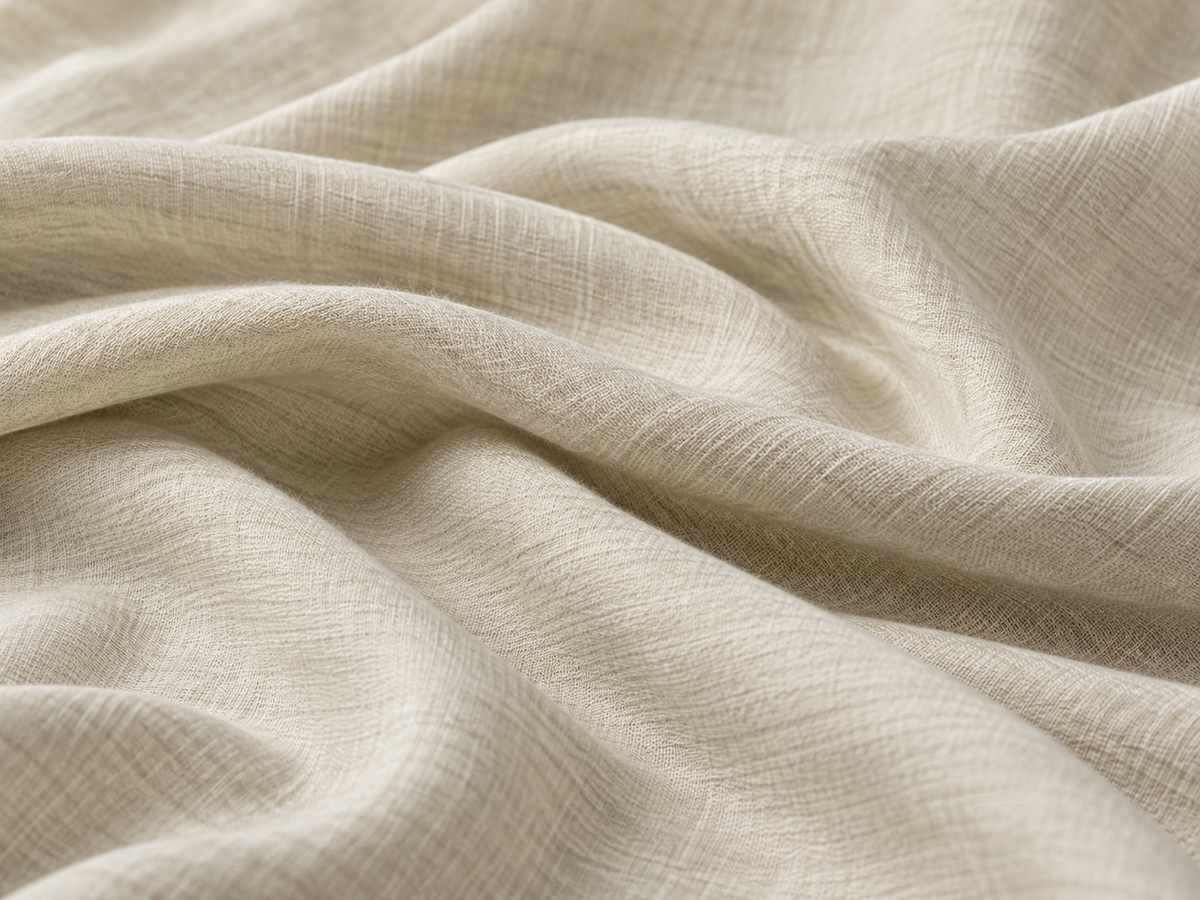 Soft blended fabric with relaxed drape for autumn and winter